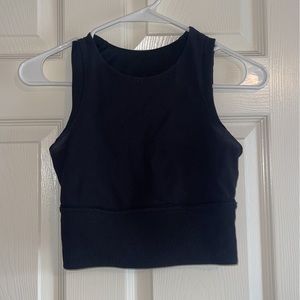 Lululemon high neck crop top